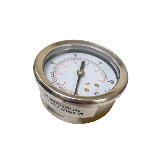 Wessington Cryogenics | Gauge – Pressure – 0-7 – 1/4BSP Back 63mm Dial DRY- Non-Oxy 6