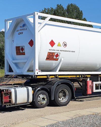 Wessington Cryogenics | 40ft LNG ISO Tank. Collection and Delivery 13