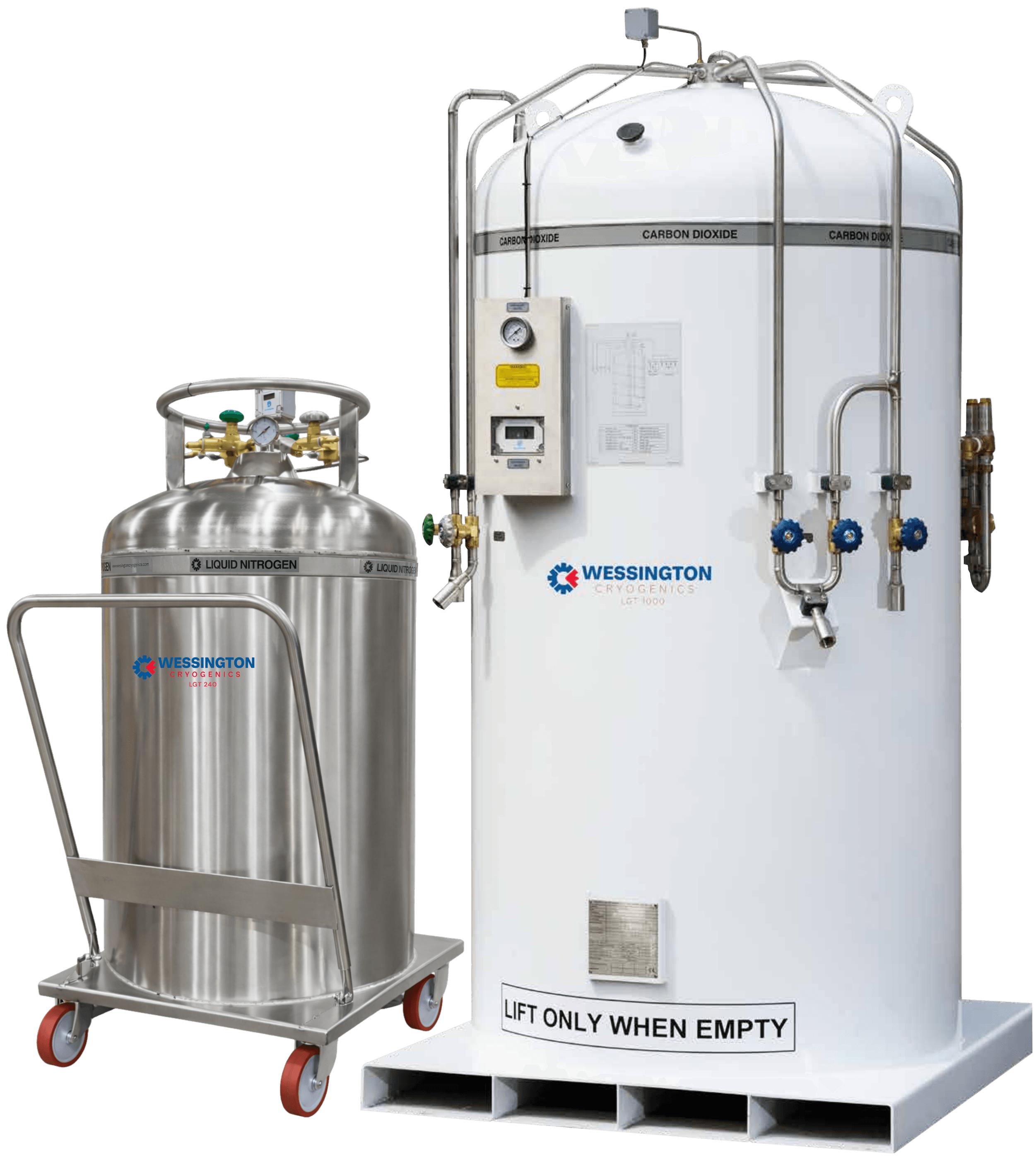 Wessington Cryogenics | CH Series Liquid Helium Transport Dewars 3