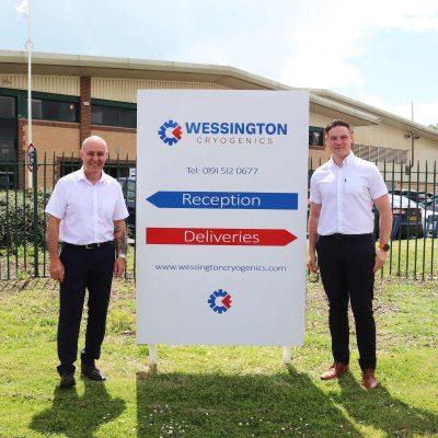Wessington Cryogenics | Company Anniversary: Colin West and Nick Weddle 0