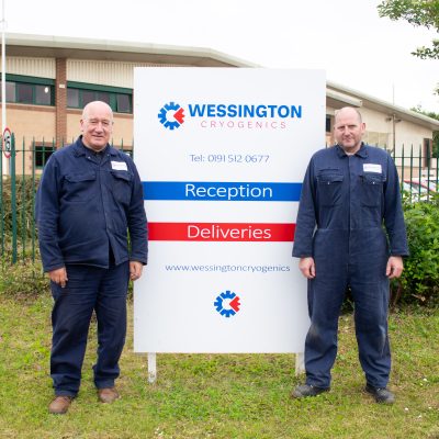 Wessington Cryogenics | Company Anniversary: Michael Tennet and Gordon Hepton 0