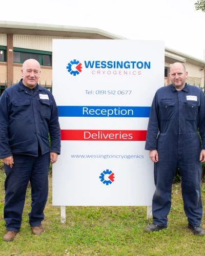 Wessington Cryogenics | Company Anniversary: Michael Tennet and Gordon Hepton 7