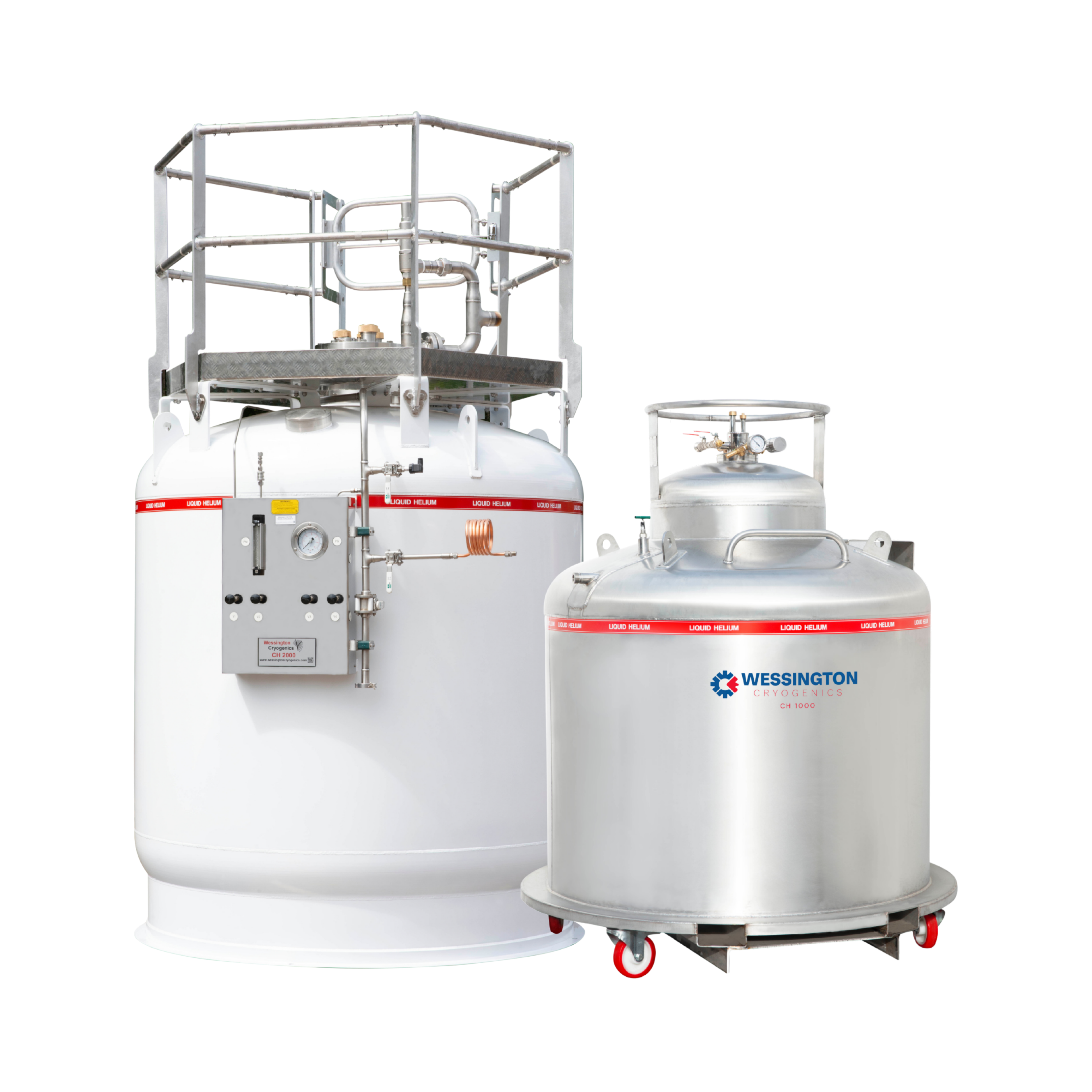 Wessington CH Series liquid helium dewars